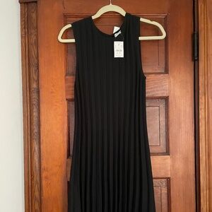 J Crew pleated cotton dress